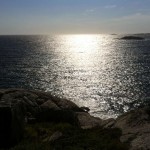 Sun reflection in the Ocean