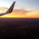 Sunset from 7000 feet